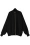 【MEN】OVERSIZED DOUBLE KNIT ZIP JACKET シュタイン/ssstein ブラック/ブラック