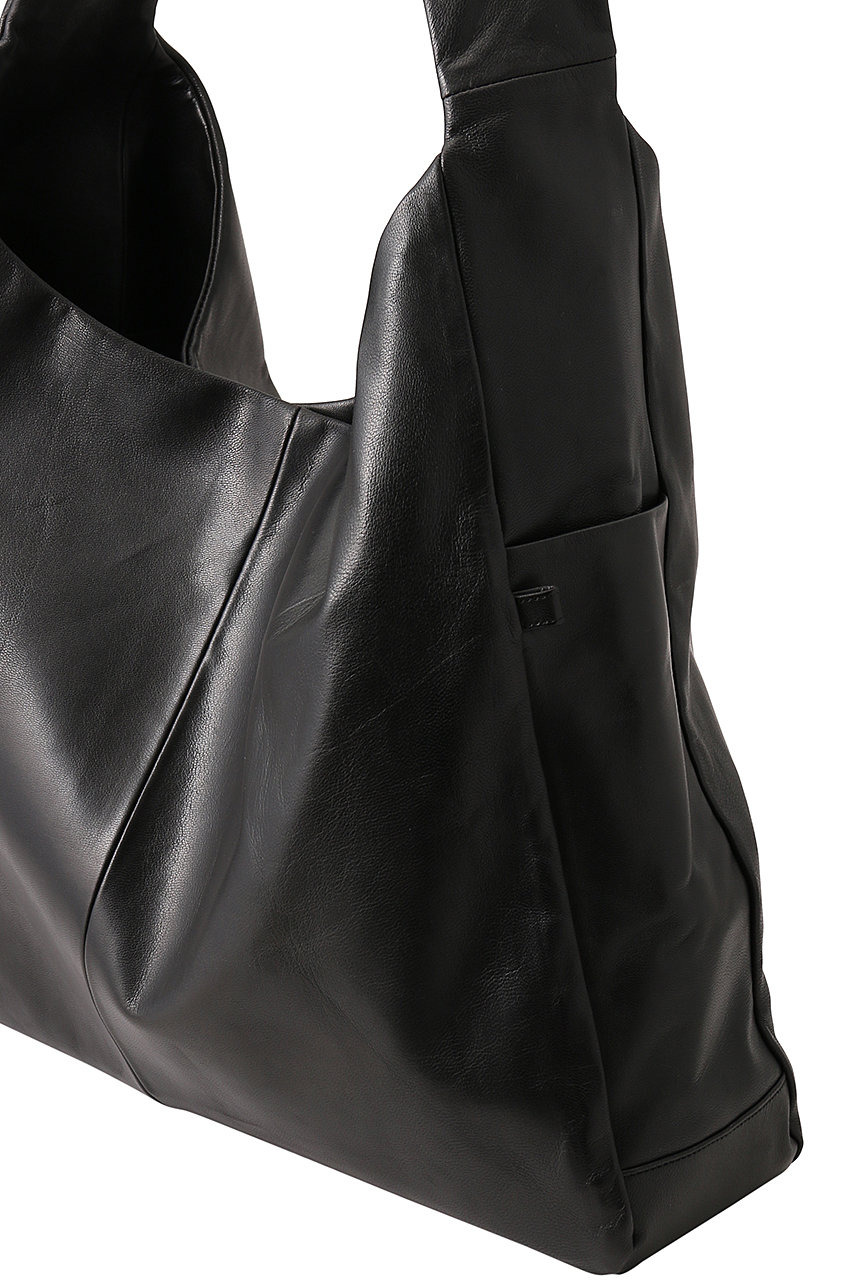 ssstein(シュタイン)｜【MEN】LEATHER SHOULDER BAG/ブラック の
