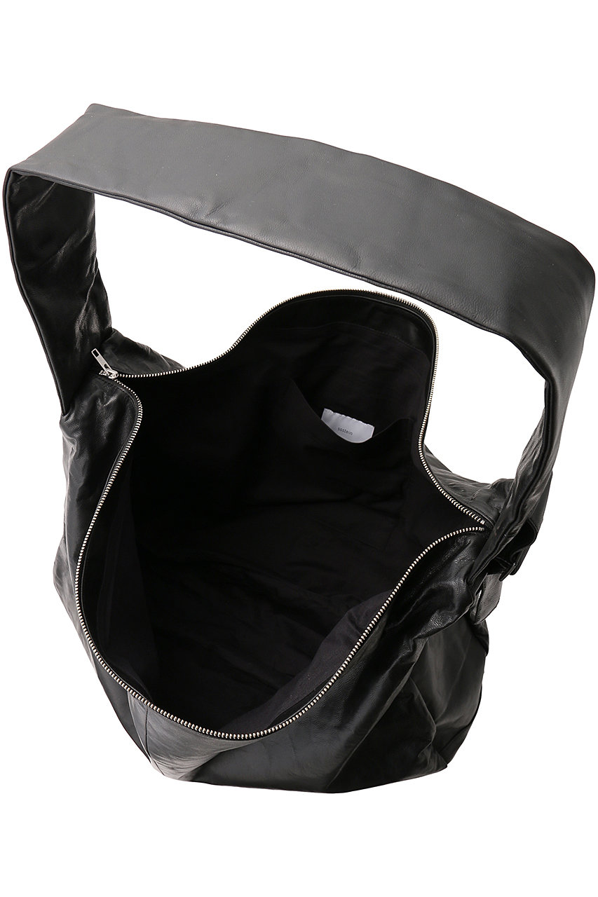 ssstein(シュタイン)｜【MEN】SHIRRING HANDLE LEATHER SHOULDER