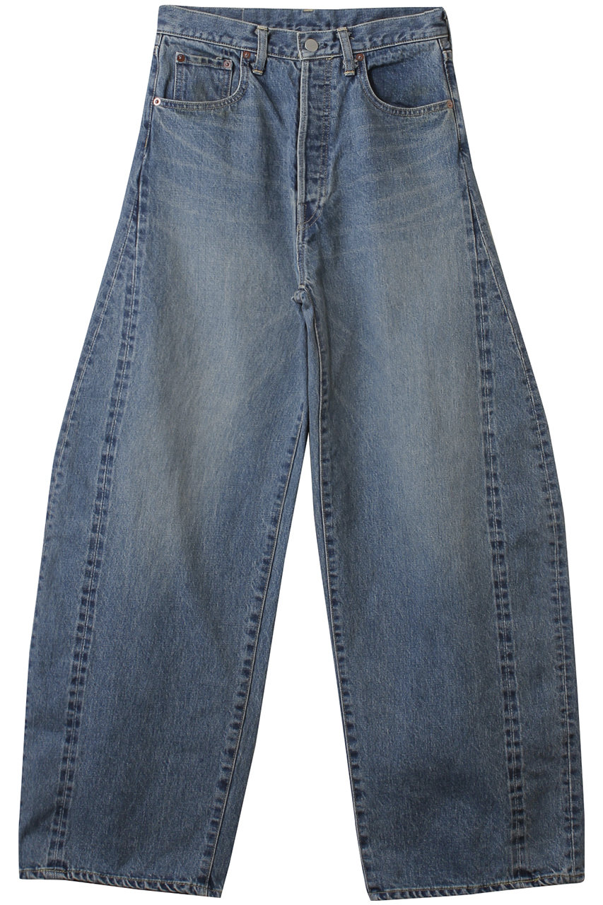 シュタイン/sssteinの【MEN】DEFORMATION WIDE VINTAGE DENIM JEANS(インディゴ/ST.1072)