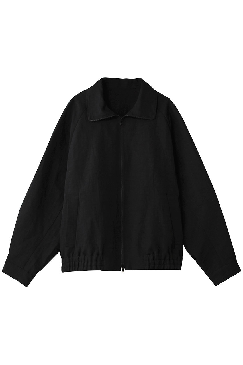 シュタイン/sssteinの【MEN】LI/NY POPLIN ZIP UP JACKET(ブラック/ST.1116)