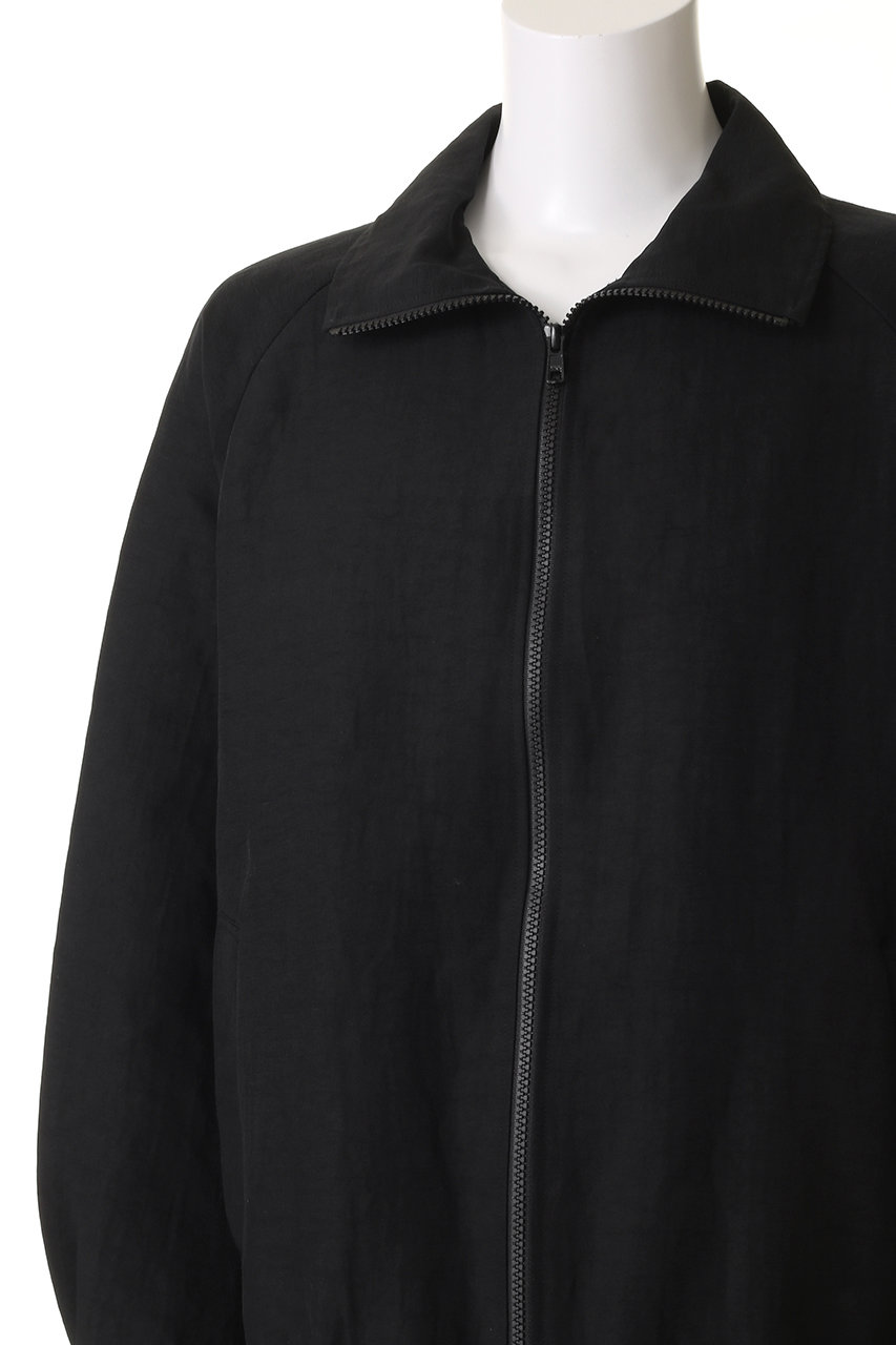 ssstein(シュタイン)｜【UNISEX】LI/NY POPLIN ZIP UP JACKET/ブラック