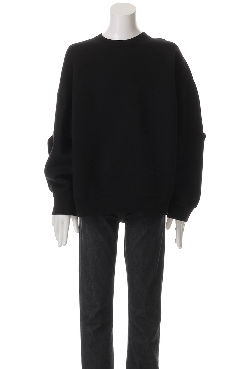 ssstein(シュタイン)｜【UNISEX】COTTON DOUBLE KNIT TUCKED CREW NECK