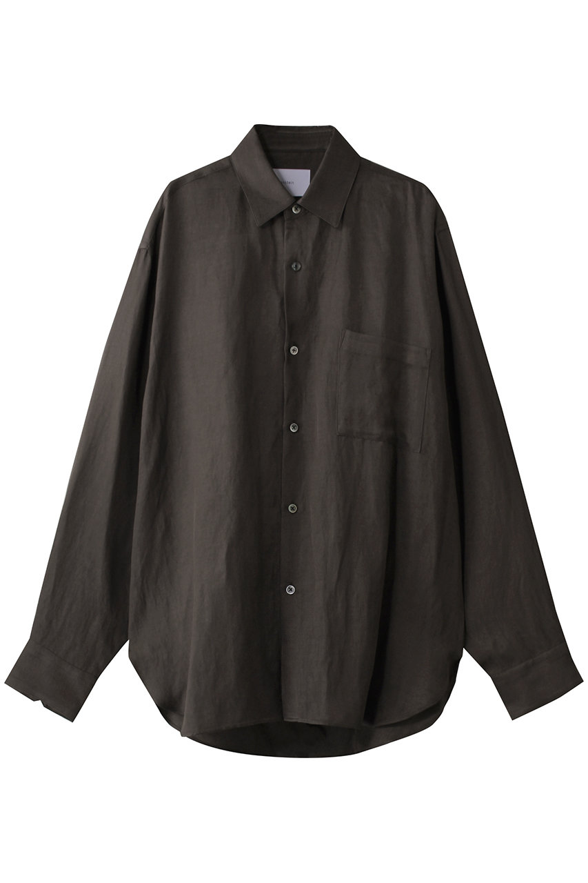 【MEN】VIS/LI TWILL OVERSIZED LS SHIRT