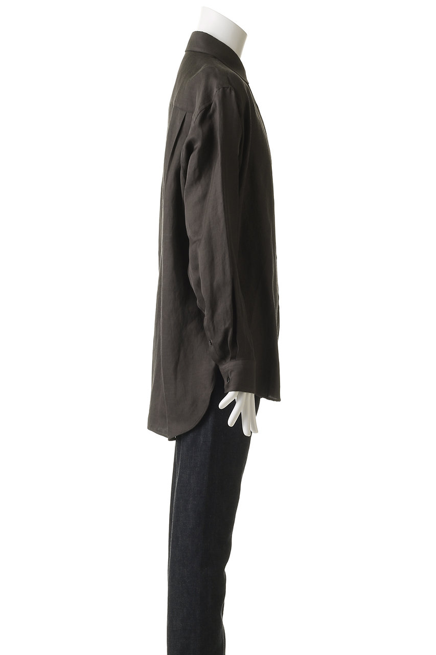 ssstein(シュタイン)｜【UNISEX】VIS/LI TWILL OVERSIZED LS SHIRT