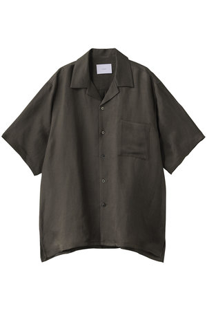 【MEN】VIS/LI TWILL OVERSIZED OPEN COLLAR SS SH