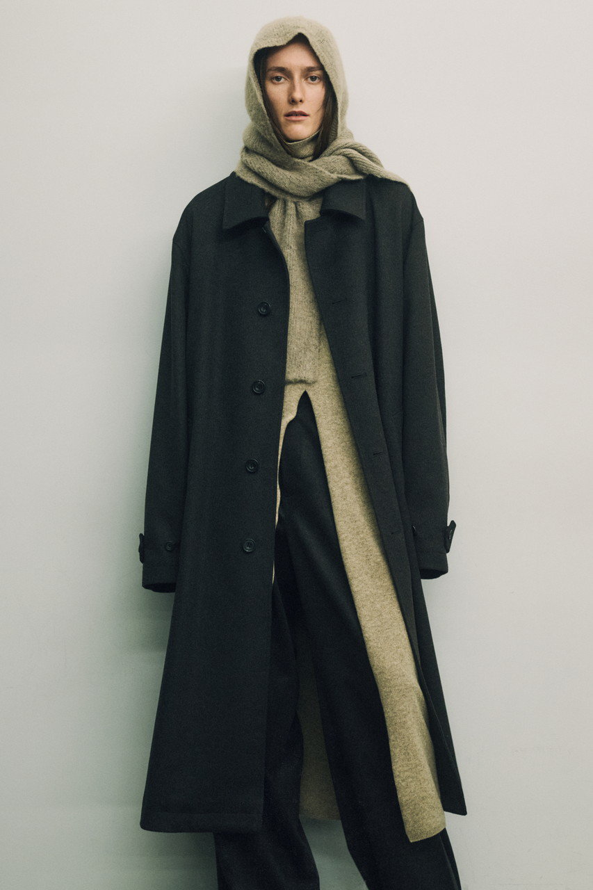 【新品未使用　希少】 ANTOS　BIG COAT - BLACK ssstein(シュタイン)｜【MEN】OVERSIZED INVESTIGATED COAT
