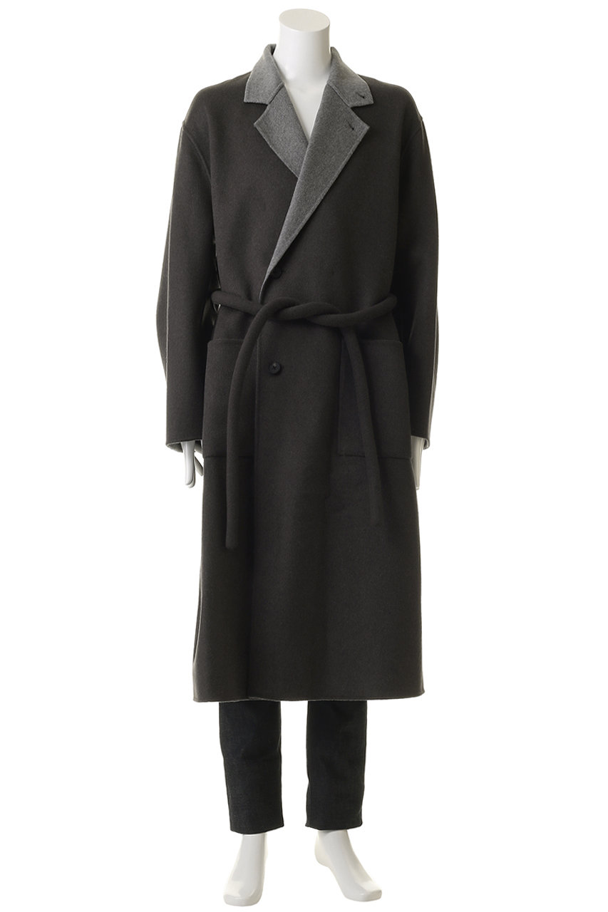 ssstein(シュタイン)｜【UNISEX】WOOL/CASHMERE REVERSIBLE NOTCH