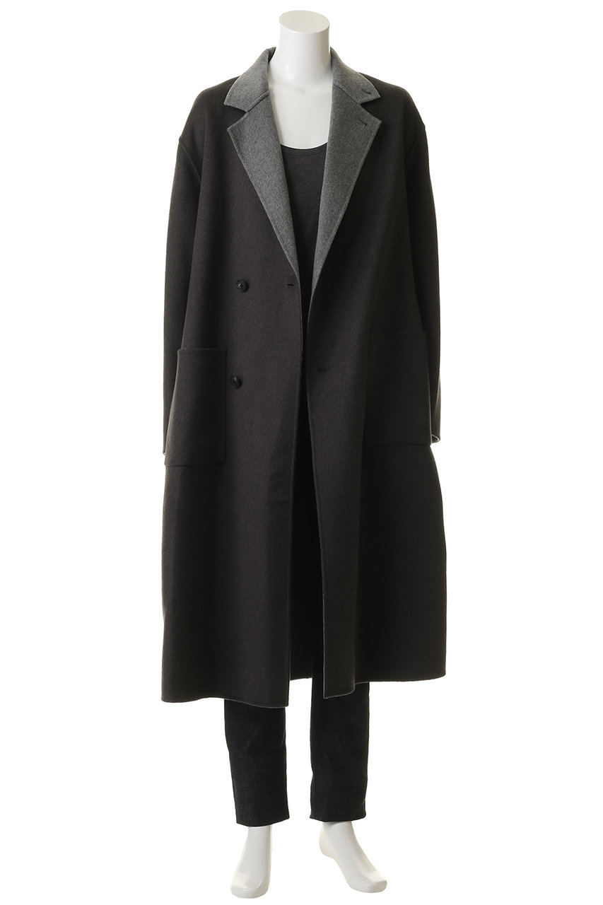 ssstein(シュタイン)｜【UNISEX】WOOL/CASHMERE REVERSIBLE NOTCH