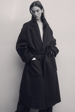 シュタイン/sssteinの【UNISEX】WOOL/CASHMERE REVERSIBLE NOTCH LAPEL COAT(110900/110903)