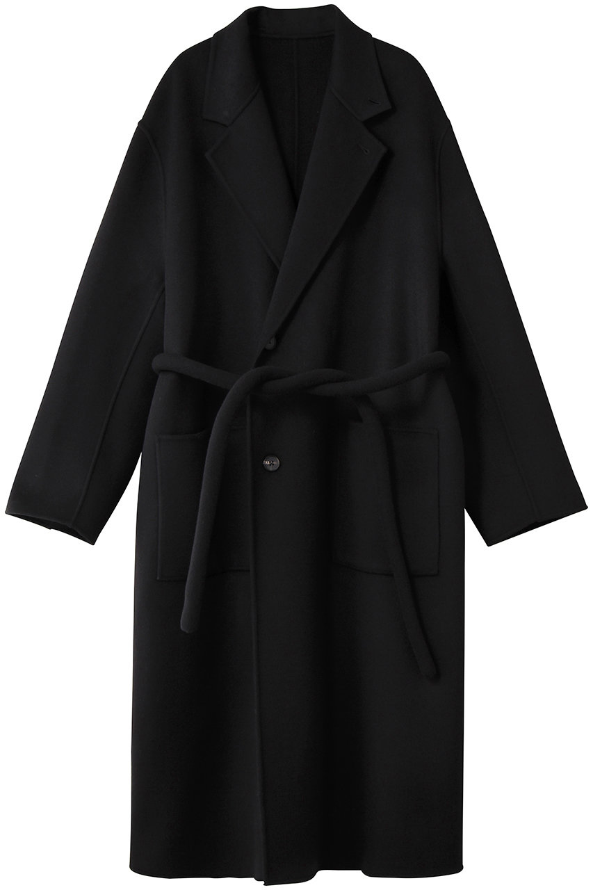 【UNISEX】WOOL/CASHMERE REVERSIBLE NOTCH LAPEL COAT