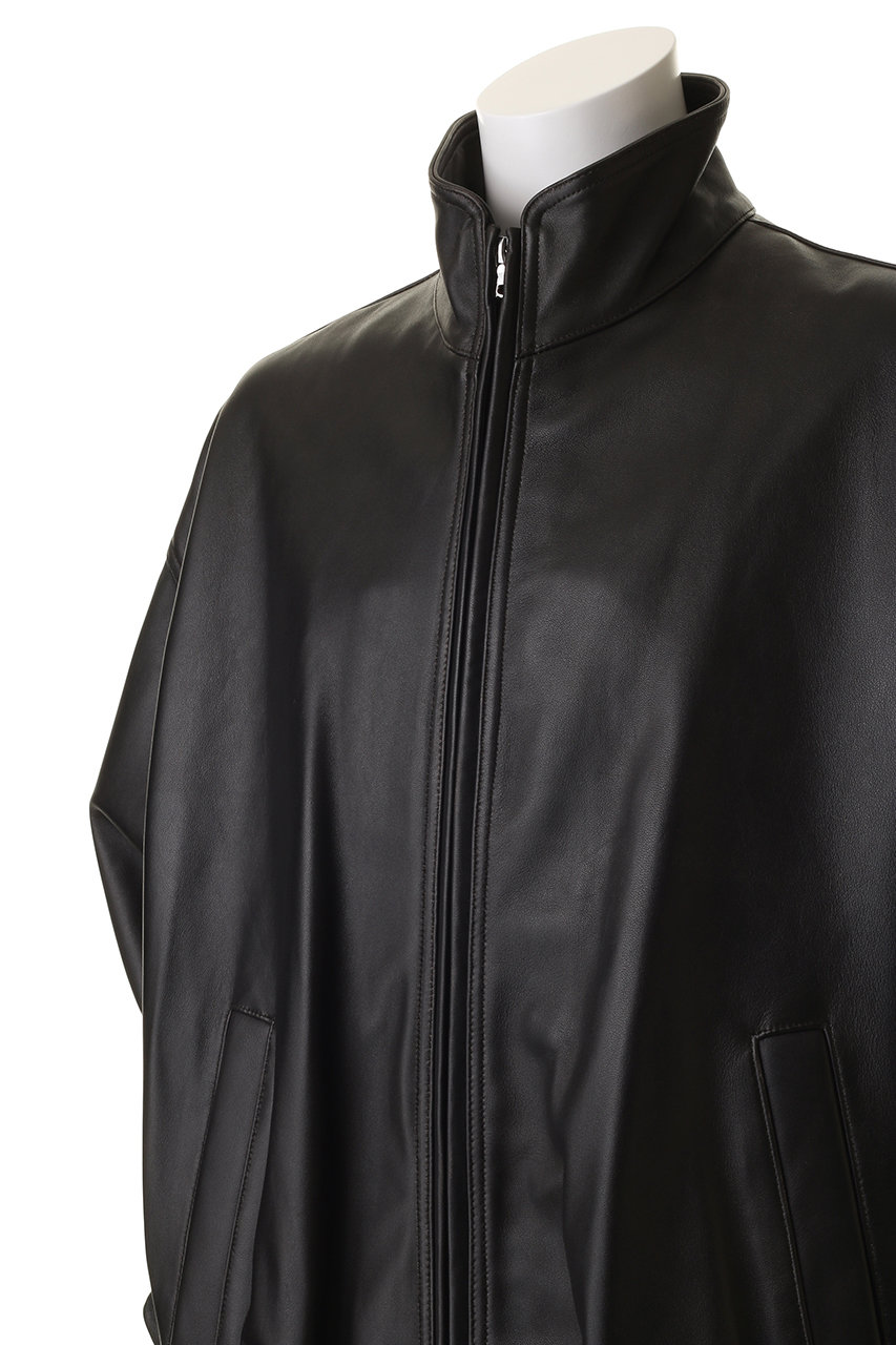 ssstein(シュタイン)｜【UNISEX】SHEEP LEATHER STAND COLLAR JACKET