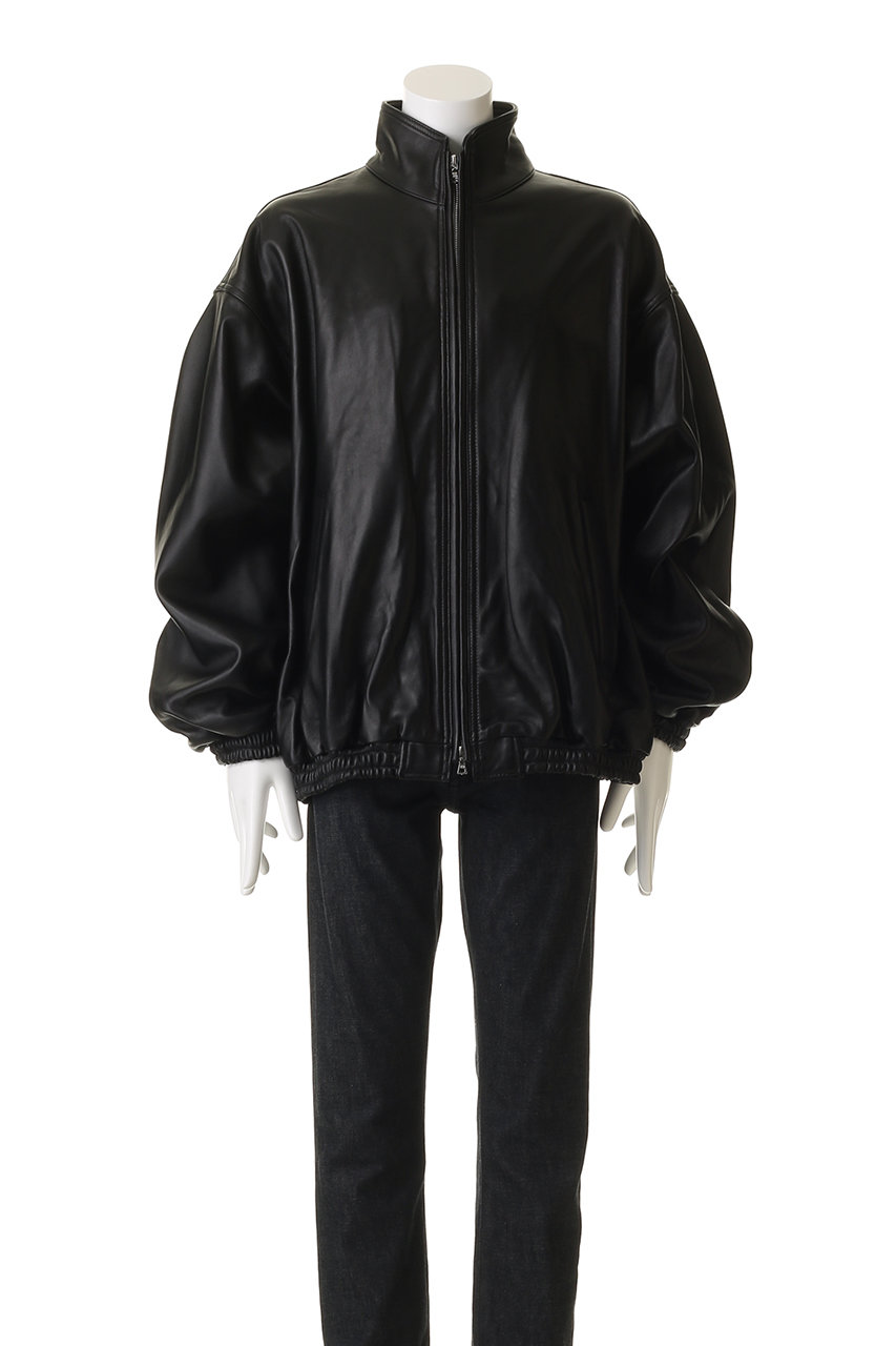 ssstein(シュタイン)｜【UNISEX】SHEEP LEATHER STAND COLLAR JACKET
