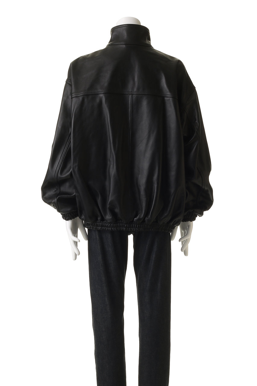 ssstein(シュタイン)｜【UNISEX】SHEEP LEATHER STAND COLLAR JACKET