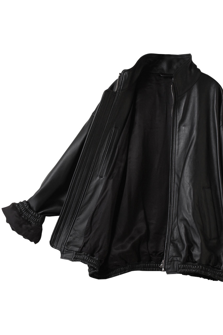 ssstein(シュタイン)｜【UNISEX】SHEEP LEATHER STAND COLLAR JACKET