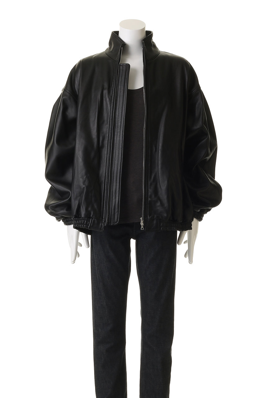 ssstein(シュタイン)｜【UNISEX】SHEEP LEATHER STAND COLLAR JACKET