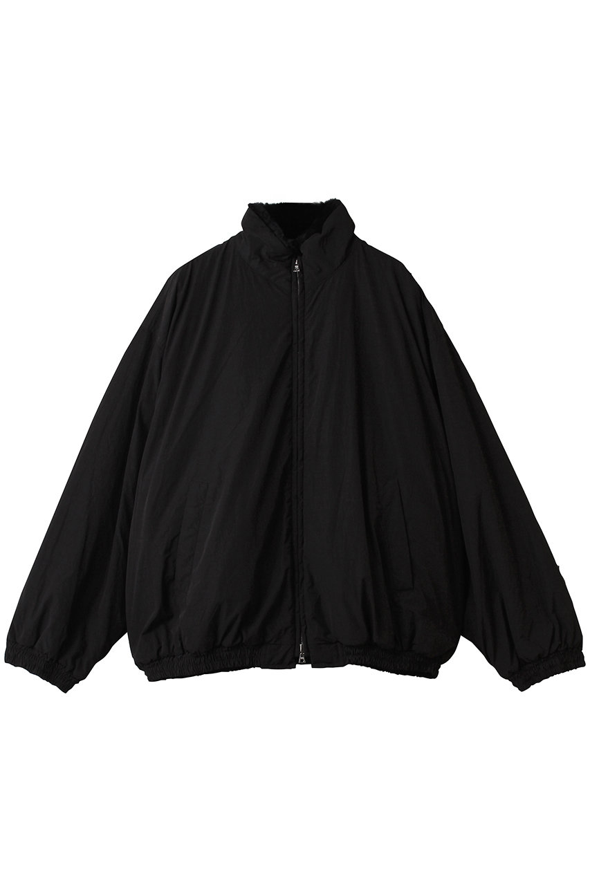 ssstein 【MEN】MOUTON INNER REVERSIBLE PADDED JACKET (ブラック/ブラック, S) シュタイン ELLE SHOP ssstein 【MEN】MOUTON INNER REVERSIBLE PADDED JACKET (ブラック/ブラック, S) シュタイン ELLE SHOP