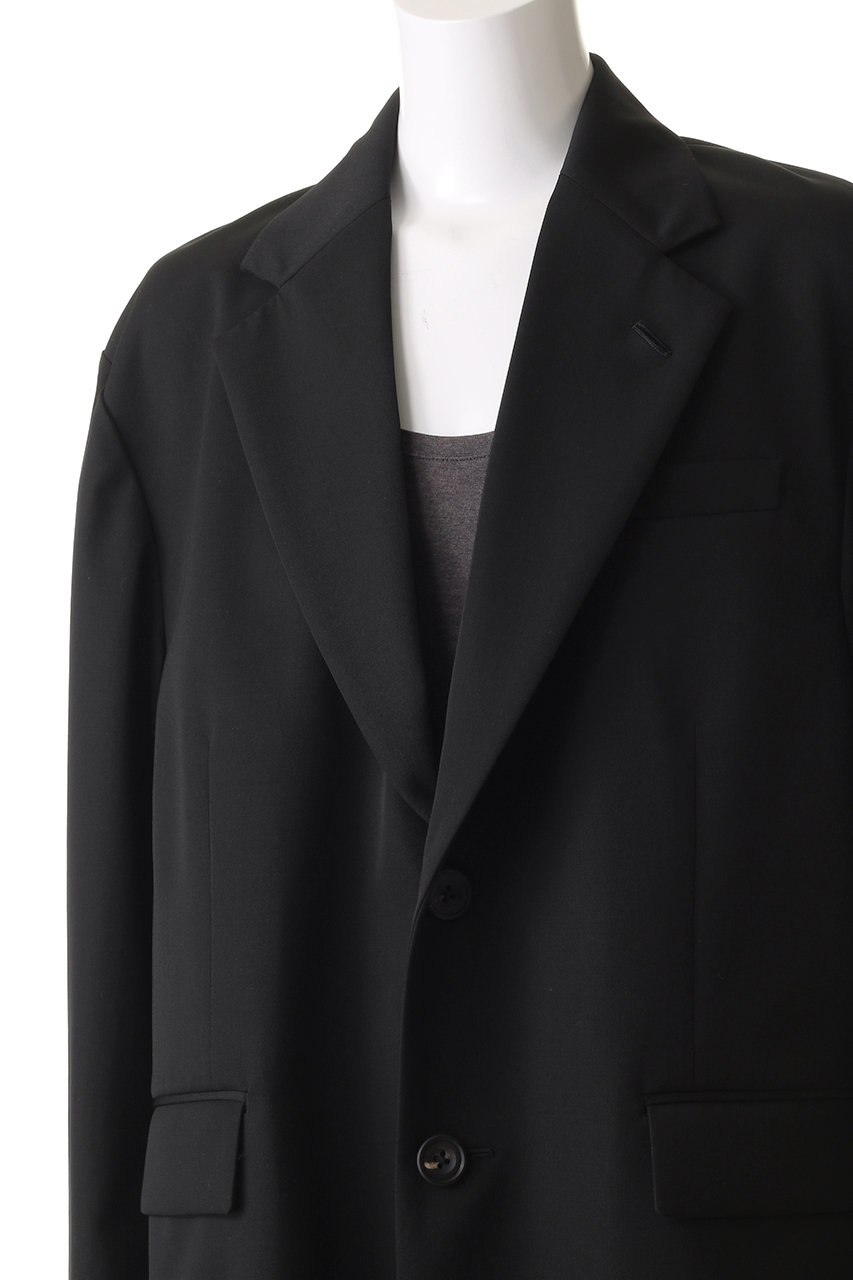 ジャケット・アウター Oversized Single Breasted Long Jacket OVERSIZED SINGLE BREASTED LONG JACKET(S BLACK): ssstein