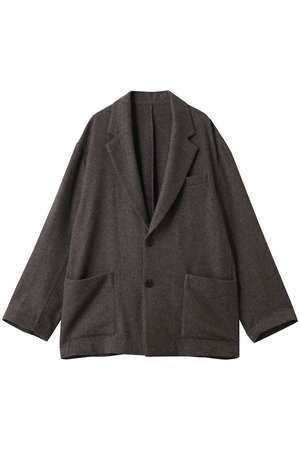 シュタイン/sssteinの【UNISEX】WOOL/CASHMERE FLEECE SINGLE BREASTED JACKET(110800/110801)