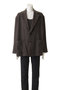 【UNISEX】WOOL/CASHMERE FLEECE SINGLE BREASTED JACKET シュタイン/ssstein