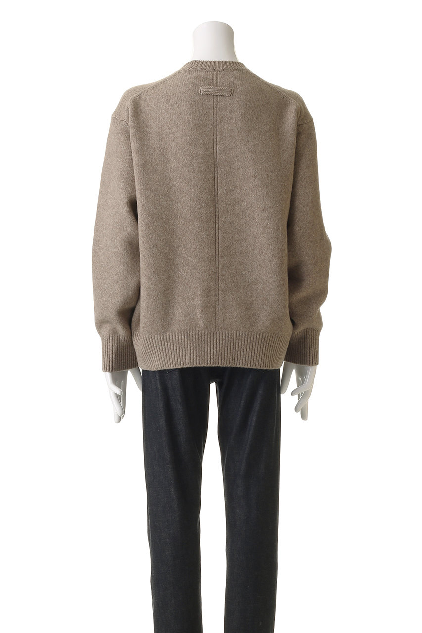 stein◇ニット・セーター(厚手)/S/ウール/WHT/ST.845/Milled Damage