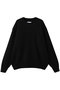 【UNISEX】EXTRA FINE WOOL WARM KNIT CREW NECK LS シュタイン/ssstein ブラック