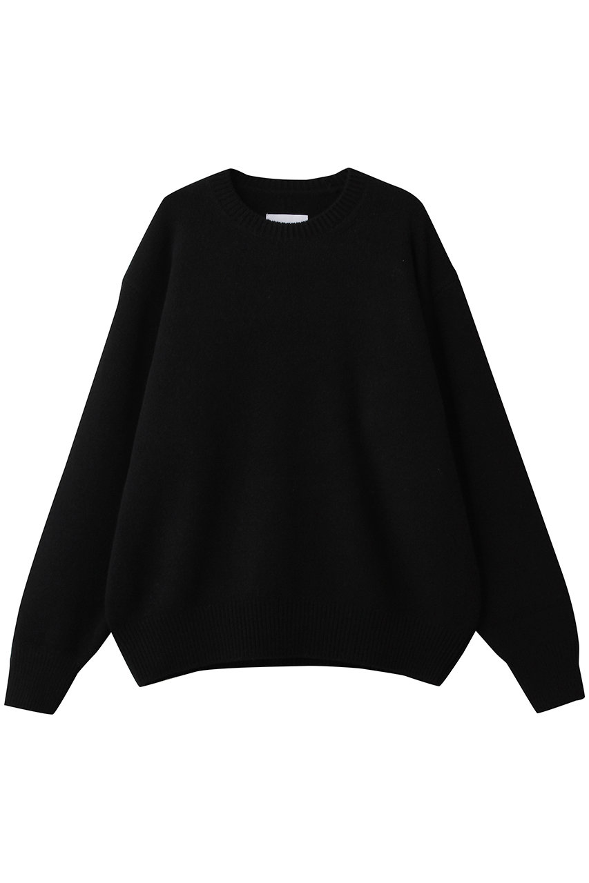 ssstein 【MEN】EXTRA FINE WOOL WARM KNIT CREW NECK LS (ブラック, M) シュタイン ELLE SHOP ssstein 【MEN】EXTRA FINE WOOL WARM KNIT CREW NECK LS (ブラック, M) シュタイン ELLE SHOP