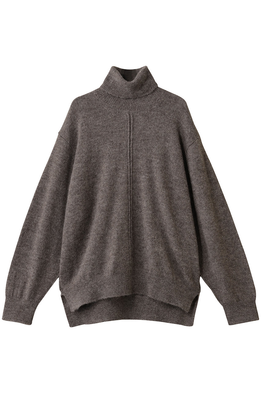 ssstein 【MEN】WOOL/ALPACA KNIT LOOSE TURTLE NECK PO (グレージュ, S) シュタイン ELLE SHOP ssstein 【MEN】WOOL/ALPACA KNIT LOOSE TURTLE NECK PO (グレージュ, S) シュタイン ELLE SHOP