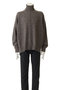 【UNISEX】WOOL/ALPACA KNIT LOOSE TURTLE NECK PO シュタイン/ssstein