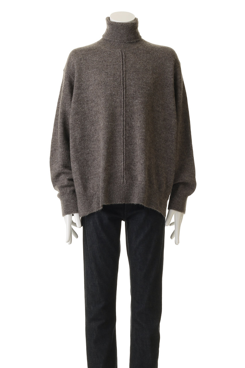 ssstein(シュタイン)｜【UNISEX】WOOL/ALPACA KNIT LOOSE TURTLE NECK