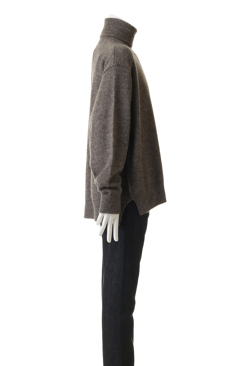 ssstein(シュタイン)｜【UNISEX】WOOL/ALPACA KNIT LOOSE TURTLE NECK