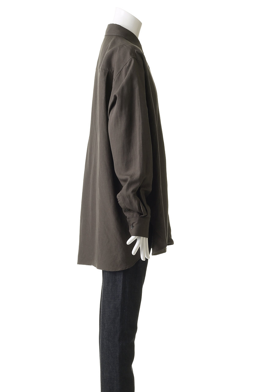 ssstein(シュタイン)｜【MEN】RAYON/LINEN OVERSIZED DOWN PAT