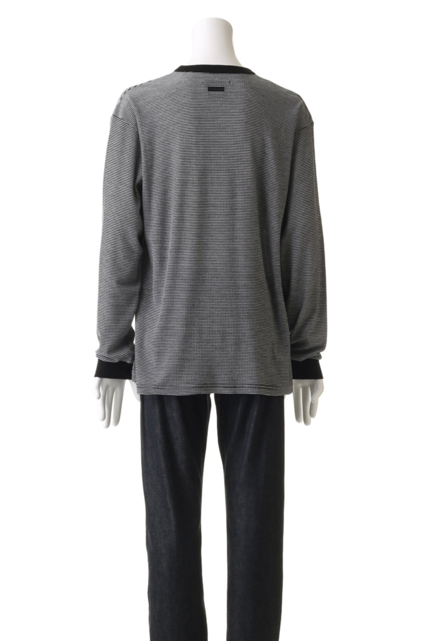 ssstein(シュタイン)｜【UNISEX】FINE WOOL OVERSIZED LONG SLEEVE TEE