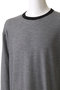 【UNISEX】FINE WOOL OVERSIZED LONG SLEEVE TEE シュタイン/ssstein