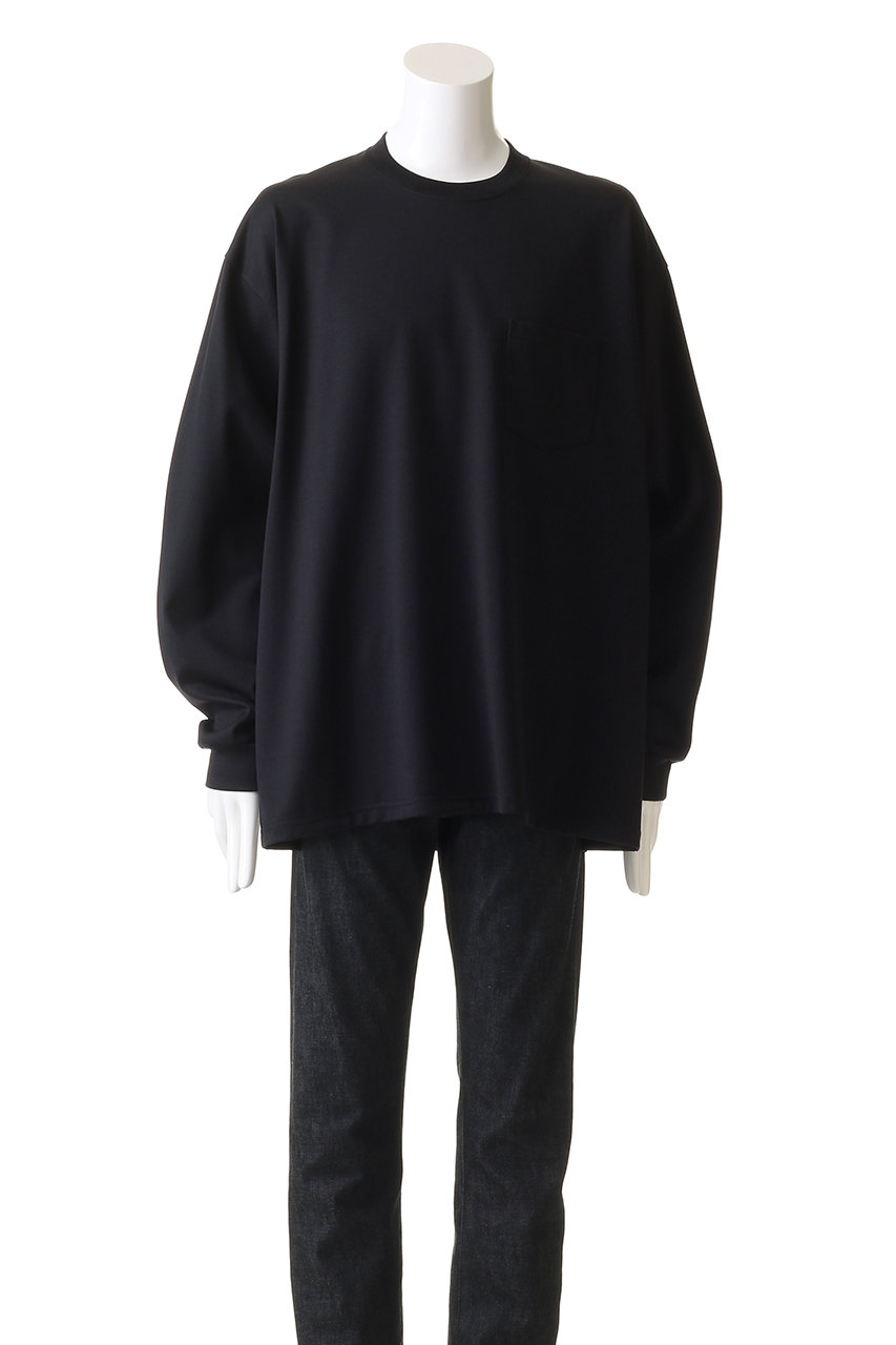 ssstein(シュタイン)｜【UNISEX】OVERSIZED LONG SLEEVE POCKET TEE