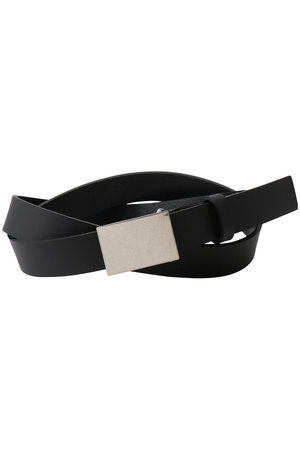 【MEN】LEATHER BELT (PLAIN BUCKLE)
