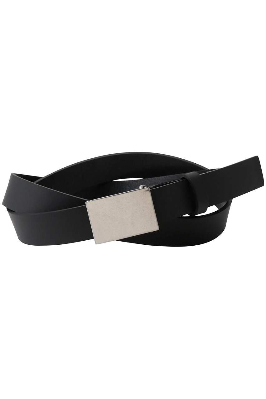 ssstein 【MEN】LEATHER BELT (PLAIN BUCKLE) (ブラック, ONE) シュタイン ELLE SHOP ssstein 【MEN】LEATHER BELT (PLAIN BUCKLE) (ブラック, ONE) シュタイン ELLE SHOP