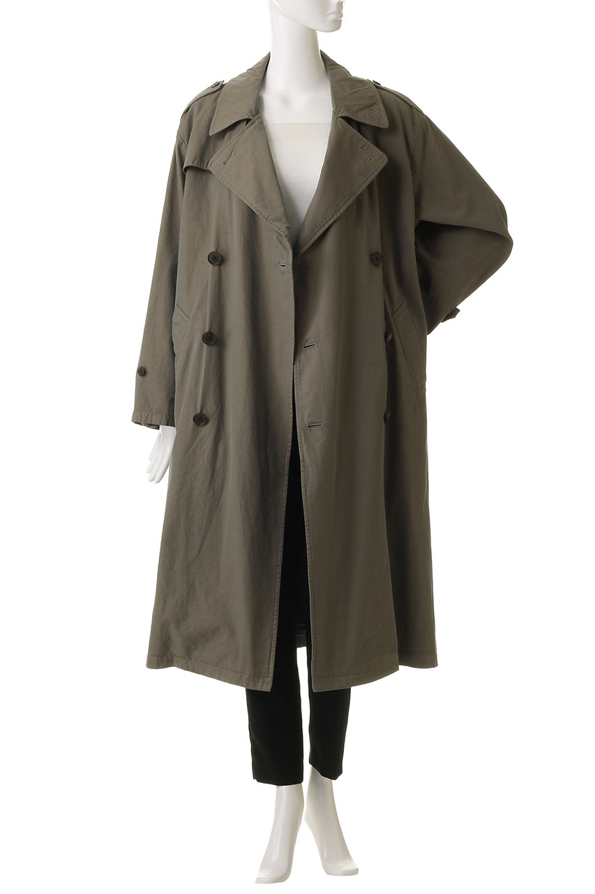 ssstein(シュタイン)｜【UNISEX】VINTAGE TRENCH COAT/カーキベージュ