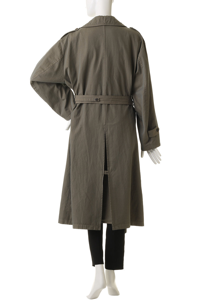 ssstein(シュタイン)｜【UNISEX】VINTAGE TRENCH COAT/カーキベージュ