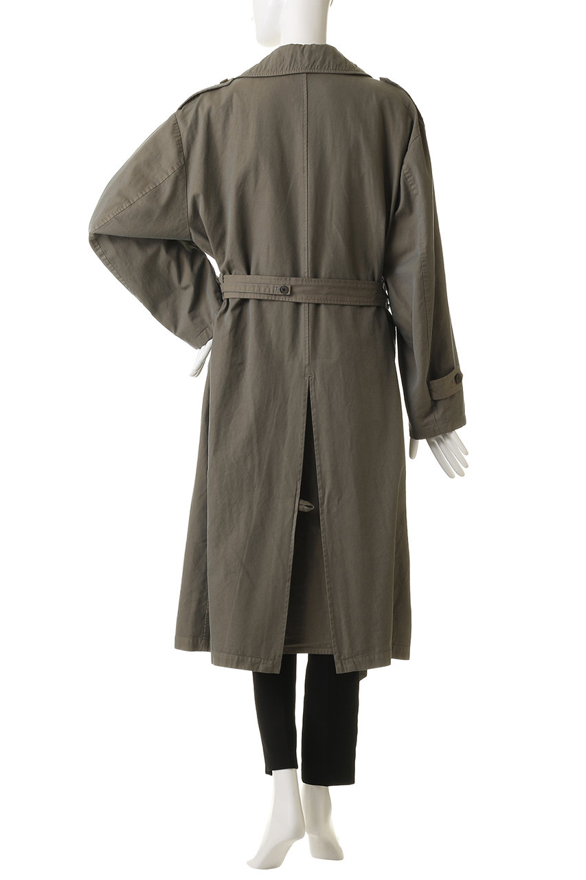 ssstein(シュタイン)｜【UNISEX】VINTAGE TRENCH COAT/カーキベージュ