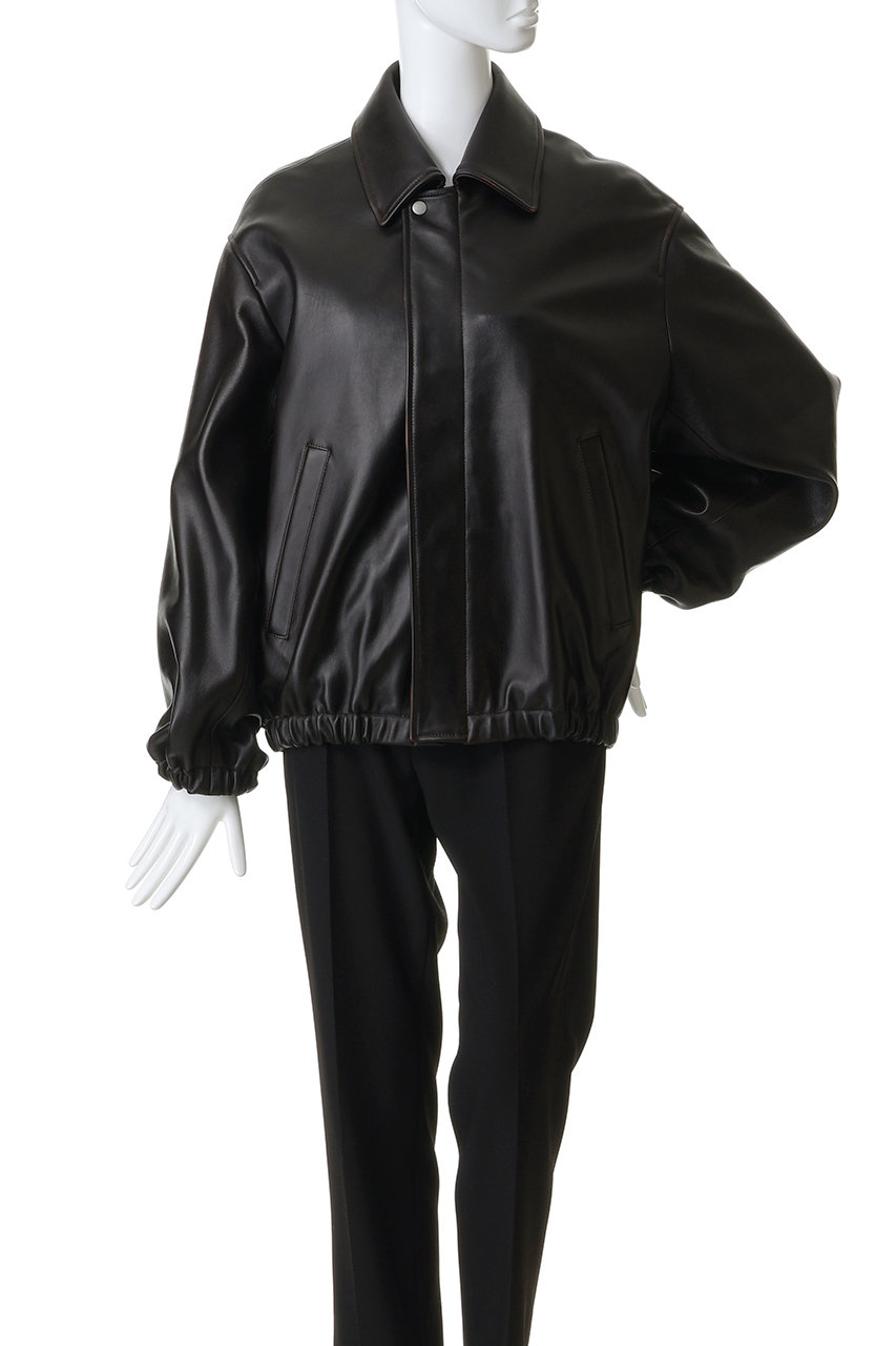 ssstein(シュタイン)｜【UNISEX】SHEEP LEATHER ZIP SHORT JACKET