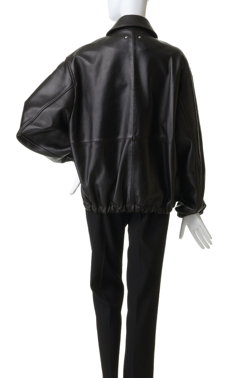 ssstein(シュタイン)｜【UNISEX】SHEEP LEATHER ZIP SHORT JACKET