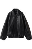 【UNISEX】SHEEP LEATHER ZIP SHORT JACKET