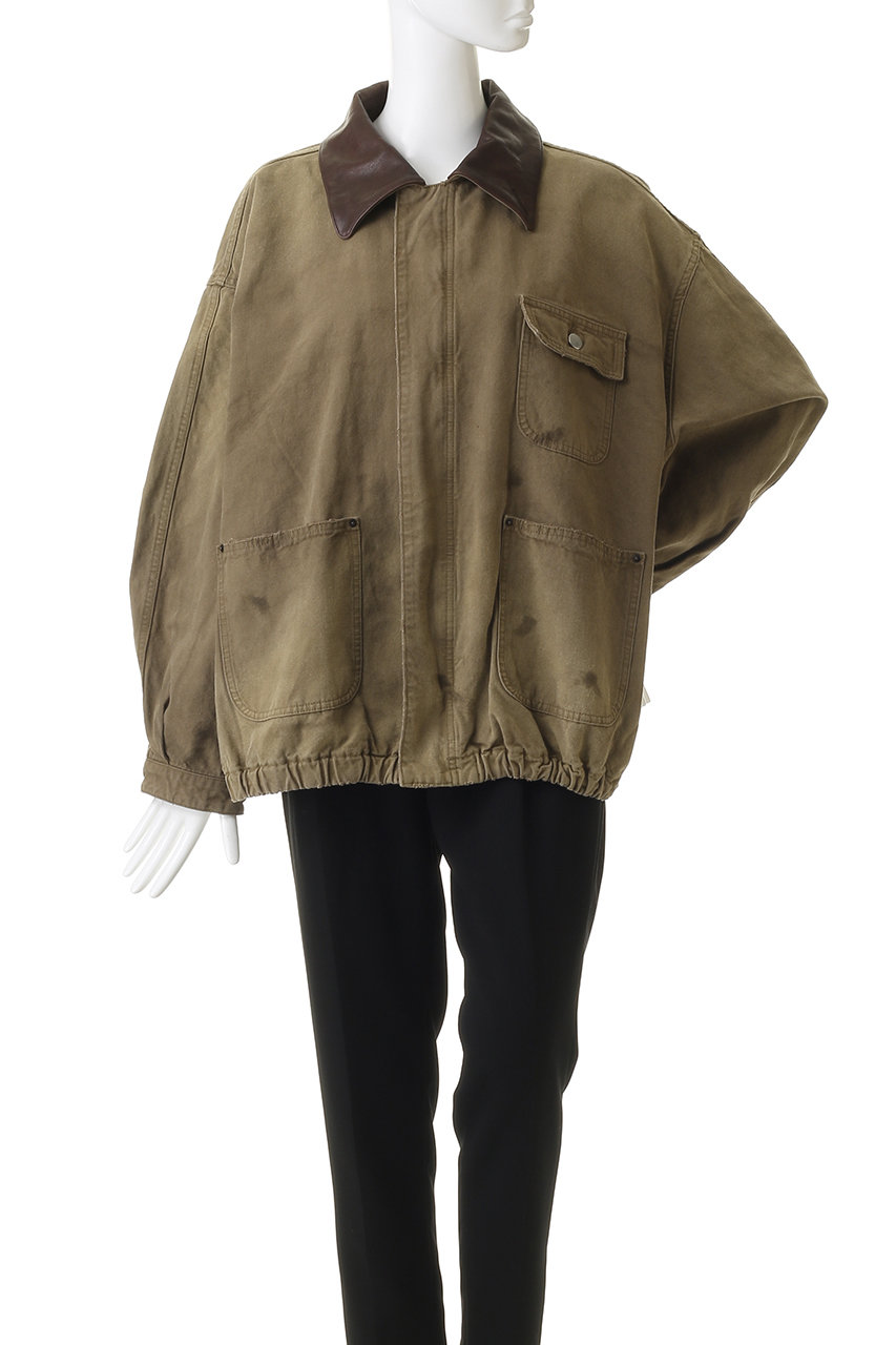 ssstein(シュタイン)｜【UNISEX】SULFUR DYED OXFORD VINTAGE JACKET