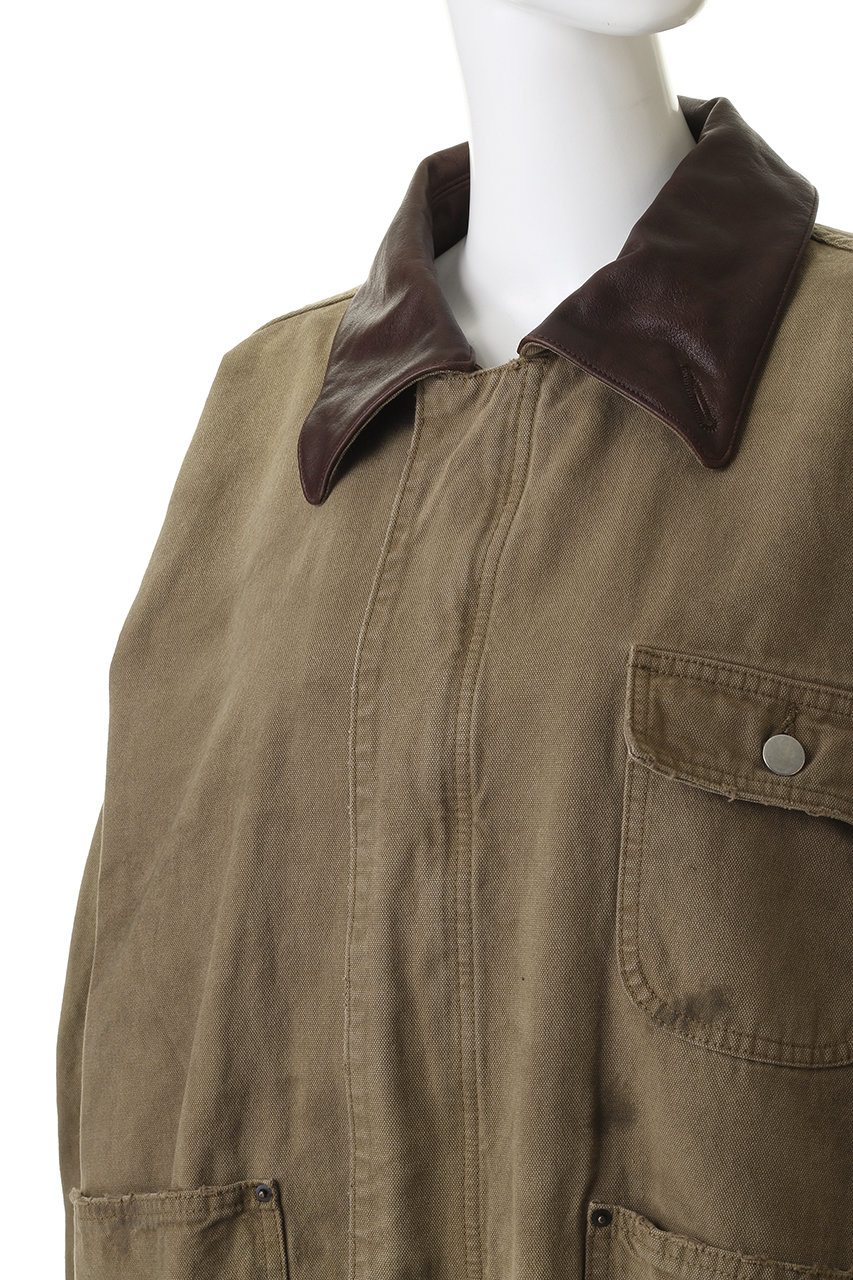 ssstein(シュタイン)｜【UNISEX】SULFUR DYED OXFORD VINTAGE JACKET