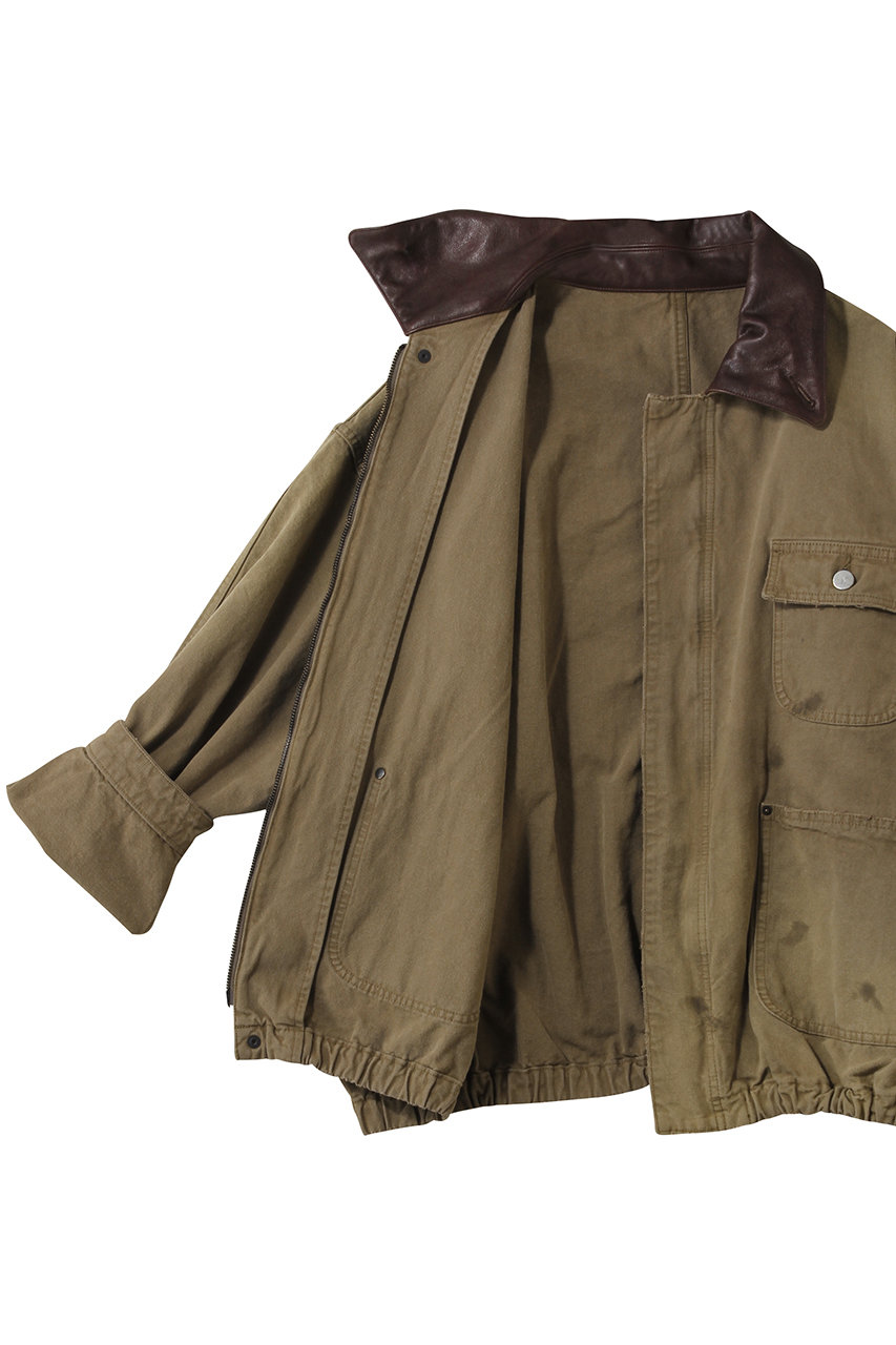 ssstein(シュタイン)｜【UNISEX】SULFUR DYED OXFORD VINTAGE JACKET