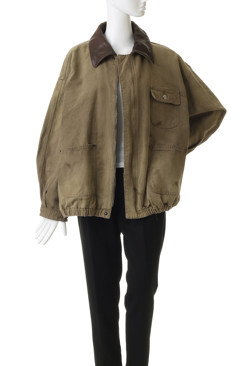 ssstein(シュタイン)｜【UNISEX】SULFUR DYED OXFORD VINTAGE JACKET