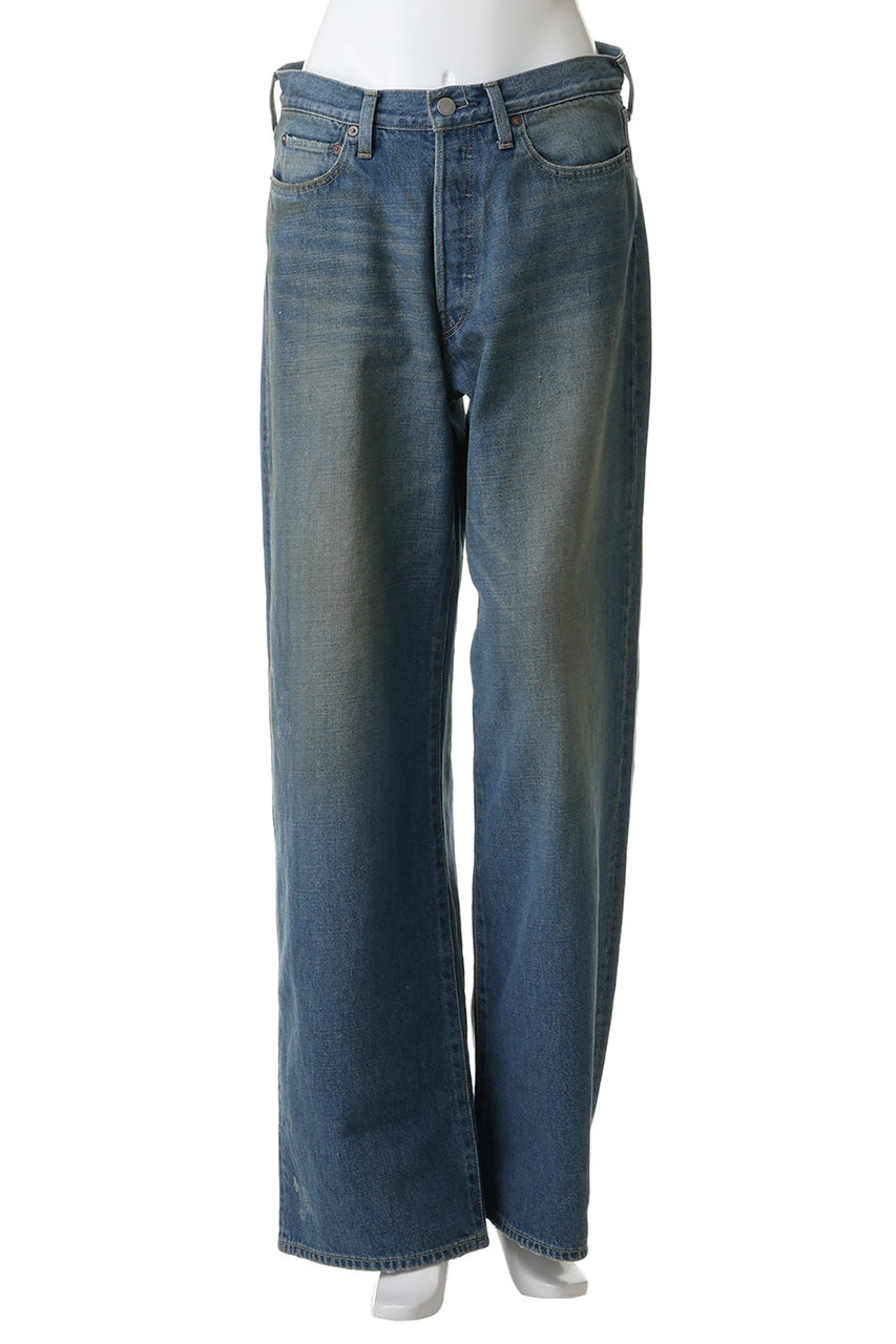 ssstein(シュタイン)｜【UNISEX】LOOSE DENIM JEANS/インディゴ の通販
