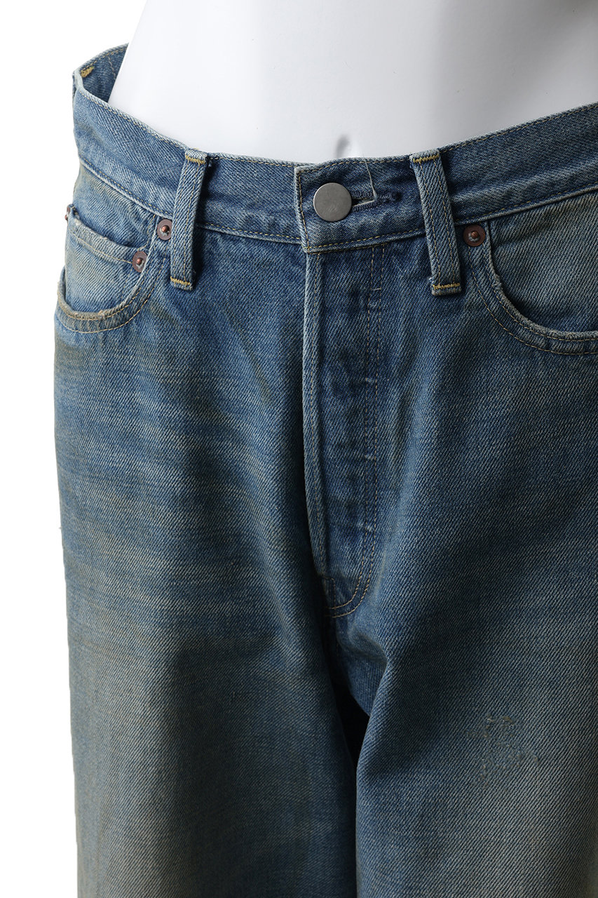 ssstein(シュタイン)｜【UNISEX】LOOSE DENIM JEANS/インディゴ の通販