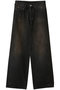 【UNISEX】LOOSE DENIM JEANS シュタイン/ssstein ブラック